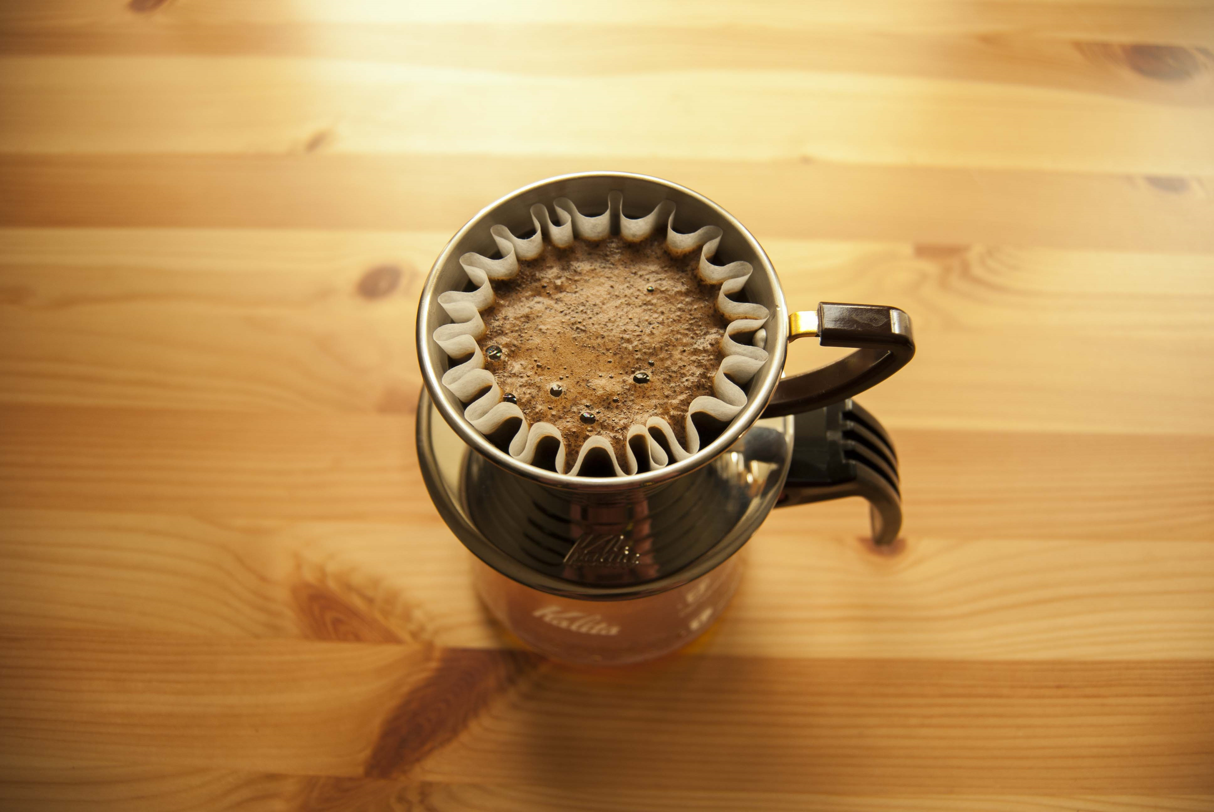 zaparzanie kawy w Kalita<