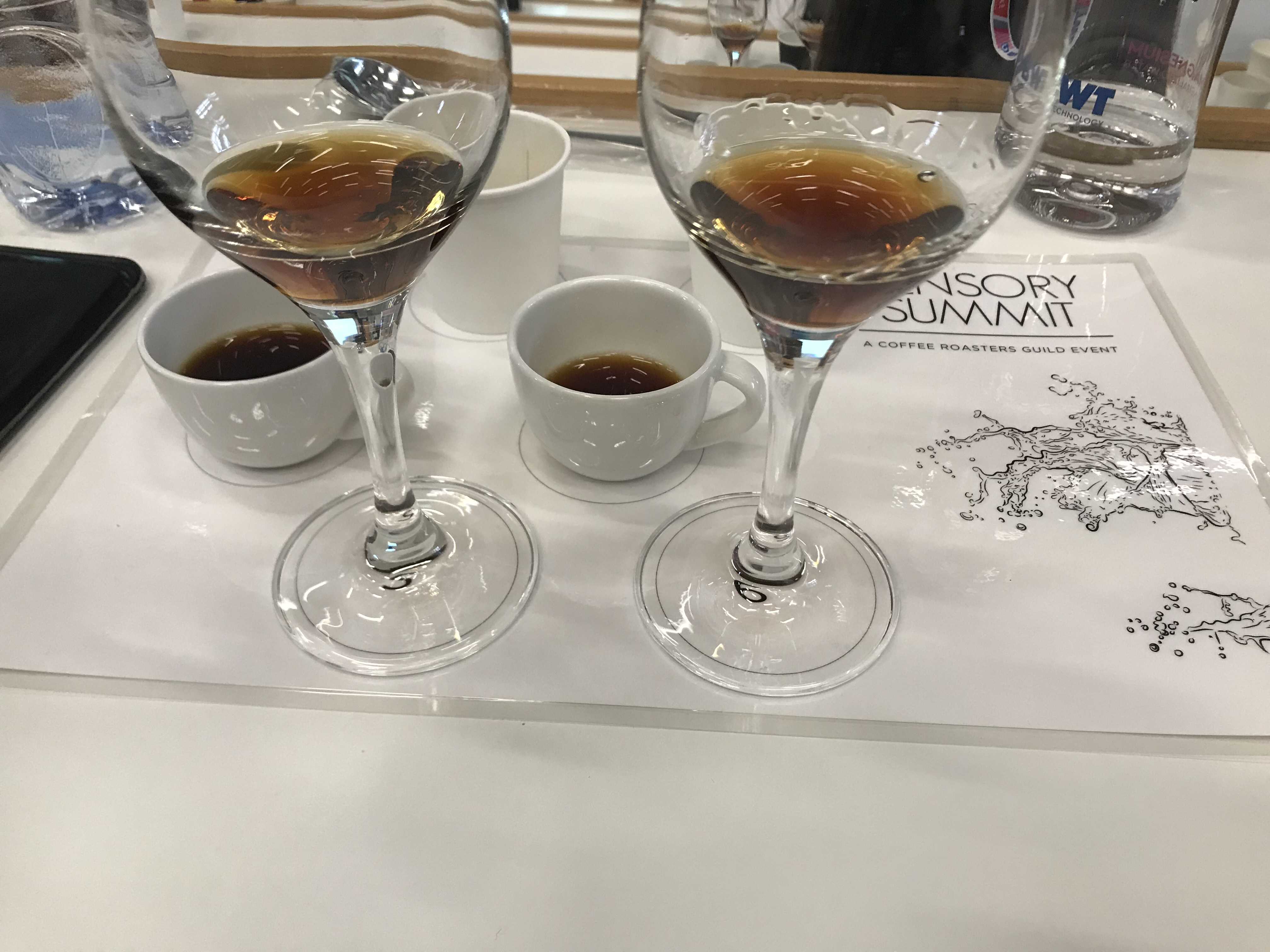 sensoryka kawy i wina<